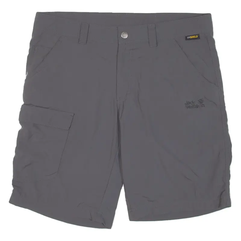 JACK WOLFSKIN Mens Workwear Shorts Grey M W34