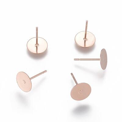 304 Stainless Steel Stud Earring Findings