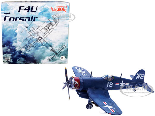 Vought F4U-4 Corsair Fighter Plane Marine Fighter Squadron 323 (VMF-323) \