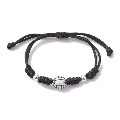 Adjustable Nylon Thread Braided Bead Bracelets