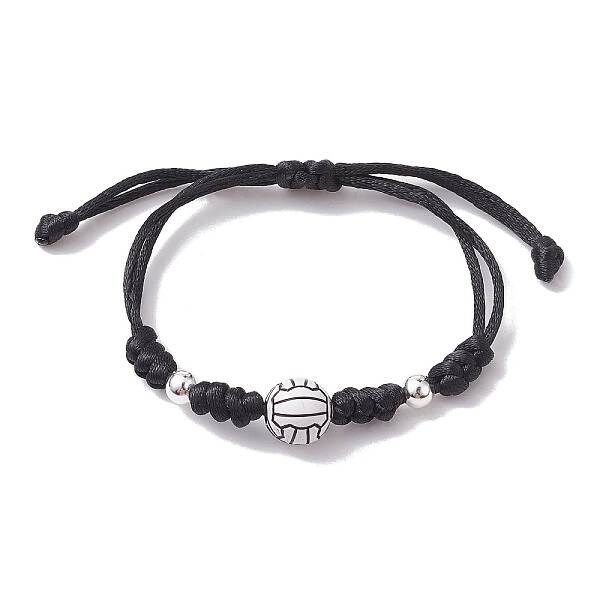 Adjustable Nylon Thread Braided Bead Bracelets