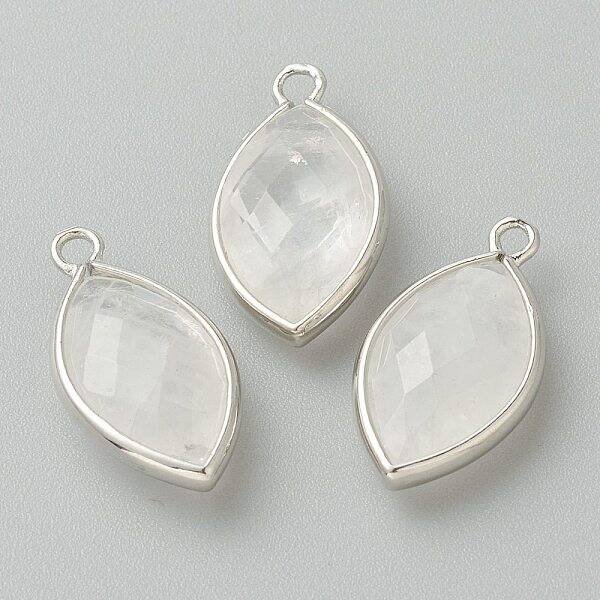 Natural Quartz Crystal Pendants
