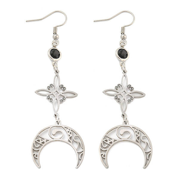 304 Stainless Steel Dangle Earrings for Women