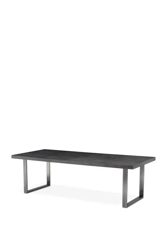 Charcoal Dining Table 100" | Eichholtz Borghese