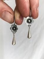 Vintage Delicate Flower & Geometric Shaped Dangle Earrings (1 Pair), Boho Style Jewelry for Women, Casual Jewelry for Party, ...