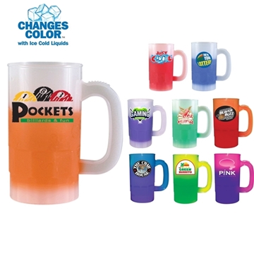 150 Custom Mood 14 oz Beer Stein (1 Side), Full Color Digital - ...