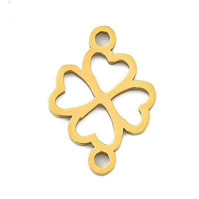 Ion Plating(IP) 201 Stainless Steel Connectors Charm