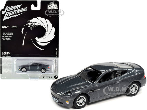 2002 Aston Martin V12 Vanquish Gray Metallic (James Bond 007) \
