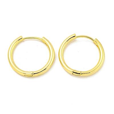 Brass Hoop Earrings