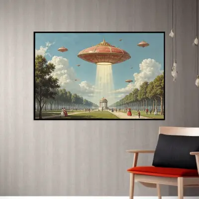 Vintage Visions of UFOs