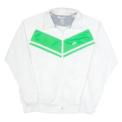 NIKE Mens Track Jacket White XL