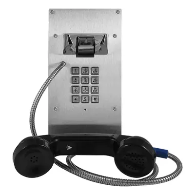 K-1900-8 Viking Hot-line Vandal Resistant Stainless Steel Panel Phone with Armored Cable