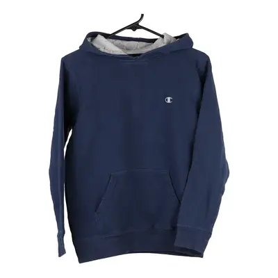 Age 11-12 Chambers Hoodie - Large Blue Cotton