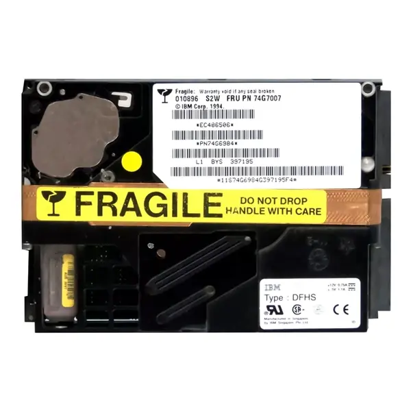 74G7007 IBM 2GB Fast SCSI 5400 3.5-inch 512KB Hard Drive