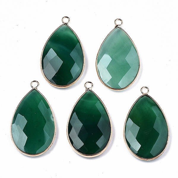 Natural Agate Pendants