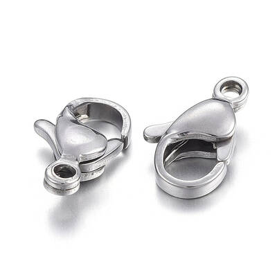 Non-Tarnish 304 Stainless Steel Lobster Claw Clasps