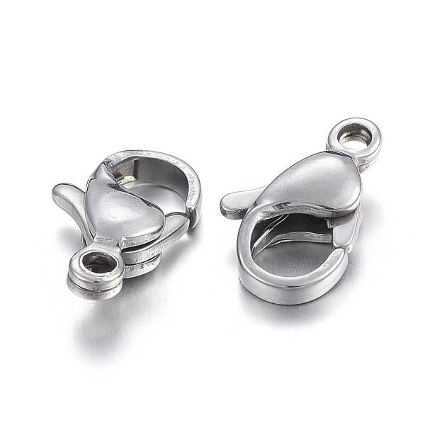 Non-Tarnish 304 Stainless Steel Lobster Claw Clasps