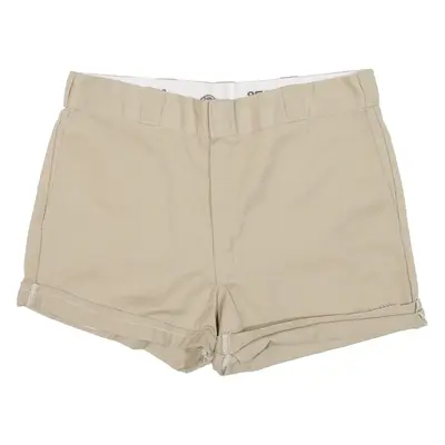 DICKIES Womens Chino Shorts Beige L W34