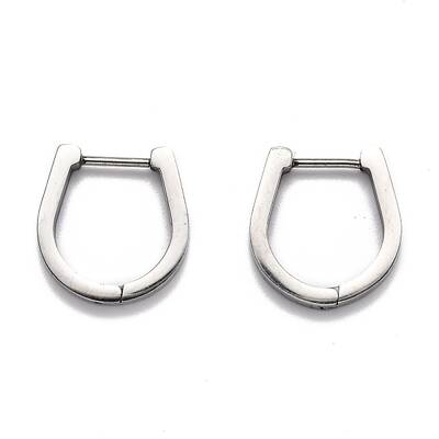 Tarnish Resistant 304 Stainless Steel Huggie Hoop Earrings