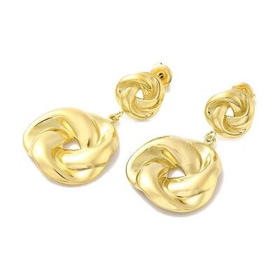 Ion Plating(IP) 304 Stainless Steel Stud Earrings