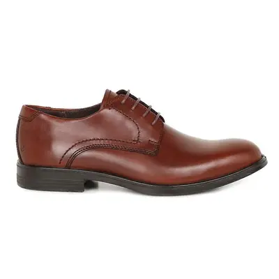 Ecco Melbourne Leather Men's Lace Up Shoes - Mink - Size:US 11-11.5 Men