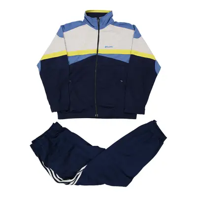 Age 12-14 Lotto Full Tracksuit - 3XL Blue Polyester