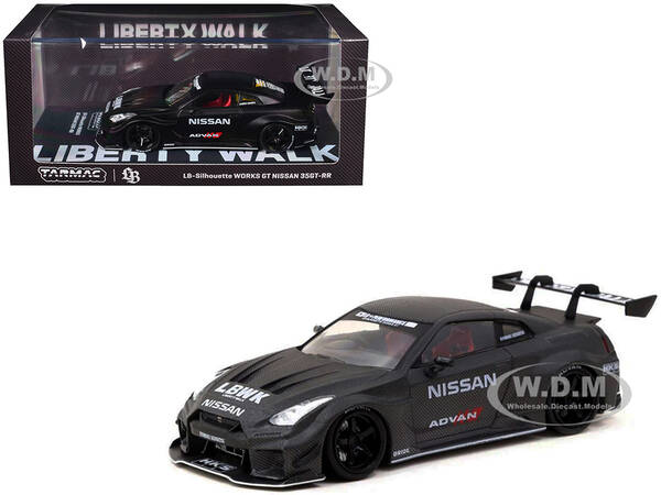 Nissan 35GT-RR LB-Silhouette WORKS GT RHD (Right Hand Drive) Liberty Walk Full Carbon Hobby43 Series 1/43 Diecast Model Car b...