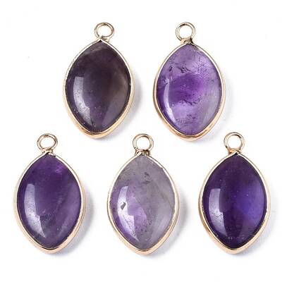 Natural Amethyst Pendants