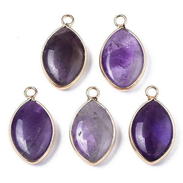 Natural Amethyst Pendants
