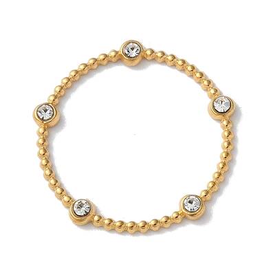 Golden 304 Stainless Steel Rhinestonet Pendants