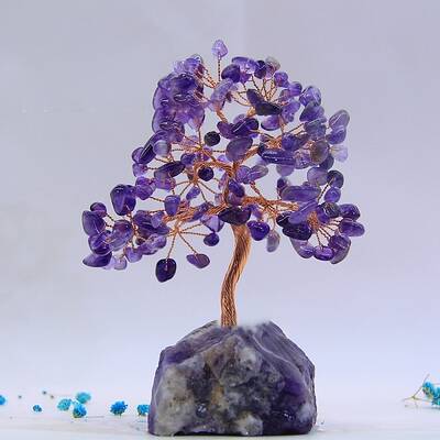Natural Amethyst Display Decoration