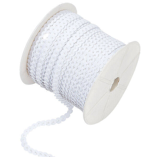 1 Roll Plastic Paillette Beads