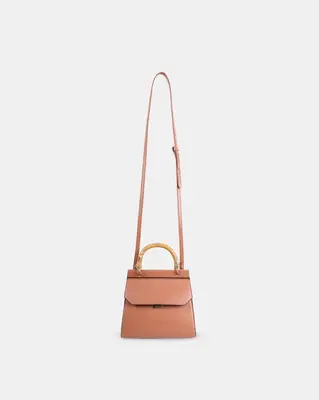 ?? Mini Fir Corn Leather Bag | Color: Black