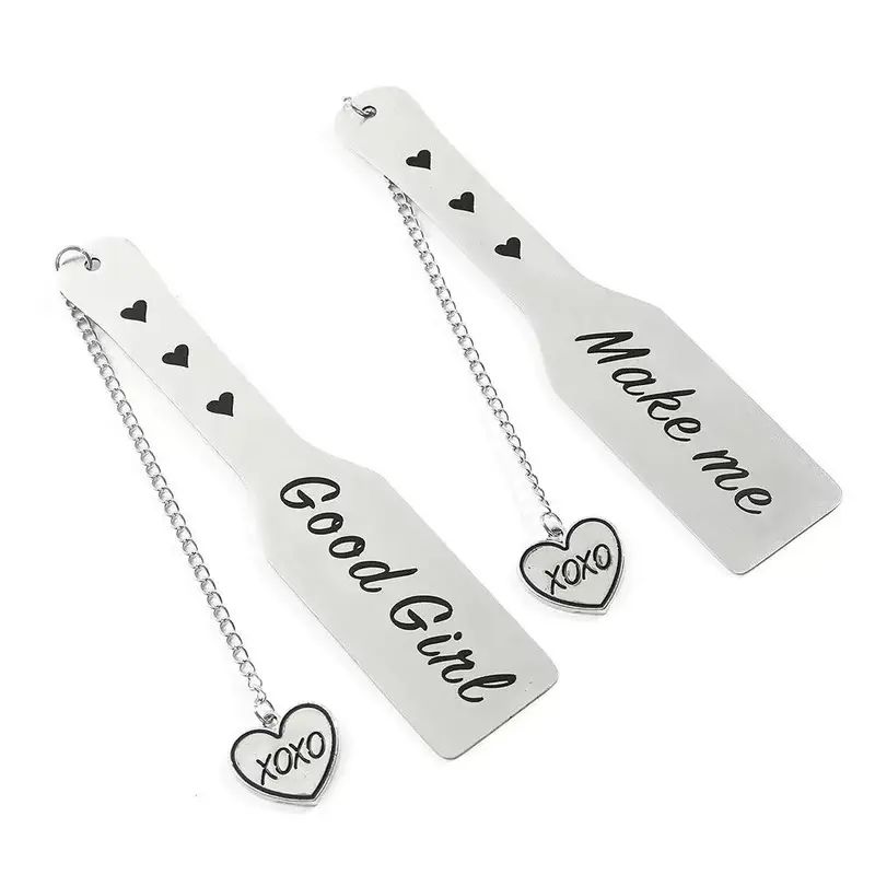 Stainless Steel Bookmark, 1 Count Heart Cut-out Design Bookmark, Funny Romantic Book Accessory for  Graduation Birthday Gift