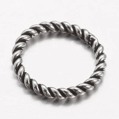 925 Thailand Sterling Silver Round Rings