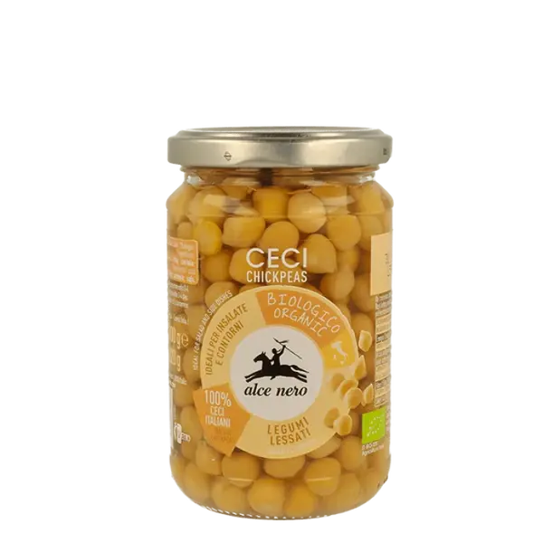 Alce nero Organic Boiled Chickpeas Alce Nero 300g
