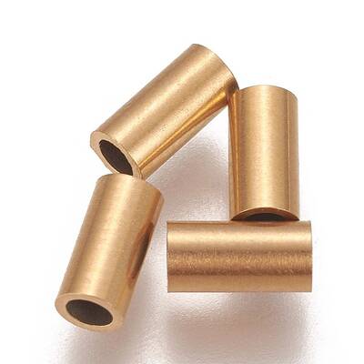 Ion Plating(IP) 304 Stainless Steel Tube Beads