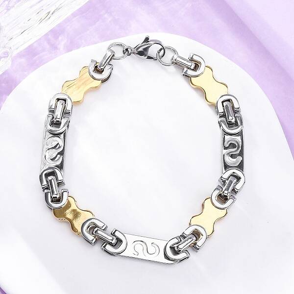 201 Stainless Steel Link  Chain Bracelets