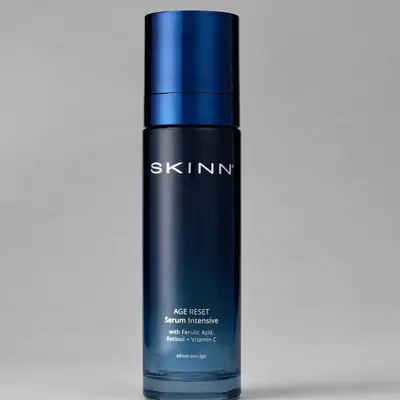 SKINN Cosmetics: Age Reset Serum Intensive with Ferulic Acid Retinol & Microencapsulated Vitamin C for Anti-Aging Daily Radia...