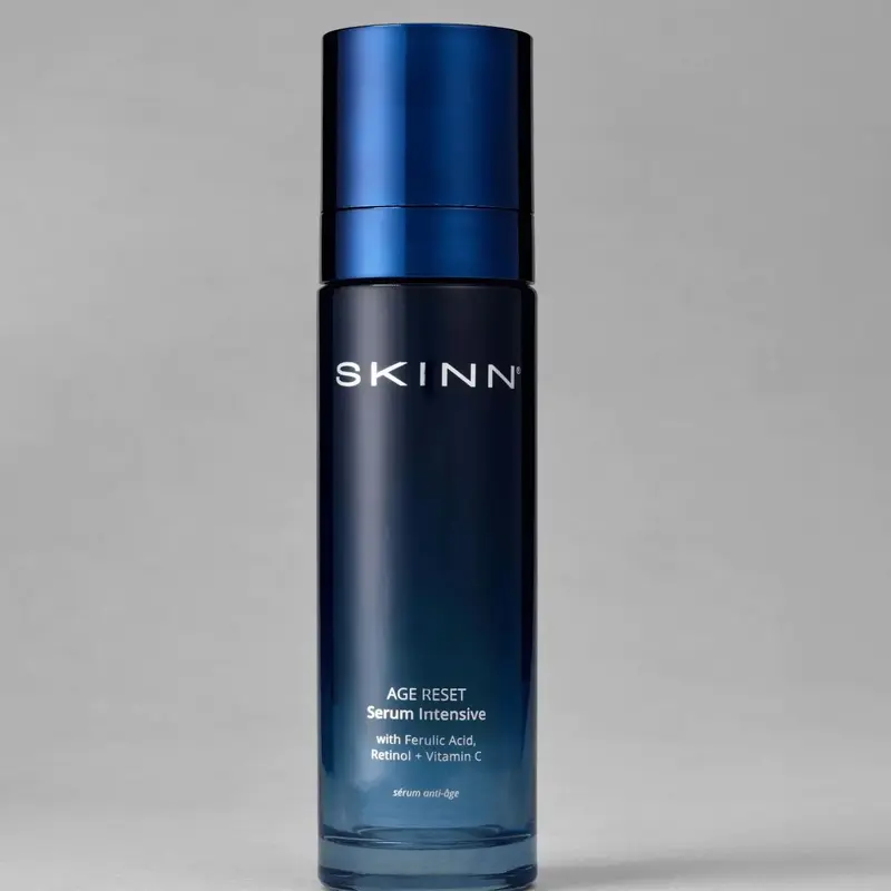SKINN Cosmetics: Age Reset Serum Intensive with Ferulic Acid Retinol & Microencapsulated Vitamin C for Anti-Aging Daily Radia...