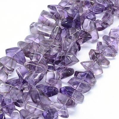 Natural Amethyst Beads Strands