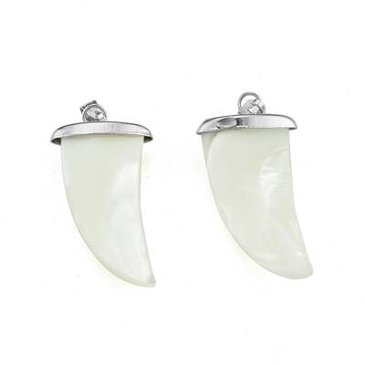 Natural Trochid Shell/Trochus Shell Pendants