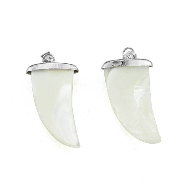 Natural Trochid Shell/Trochus Shell Pendants