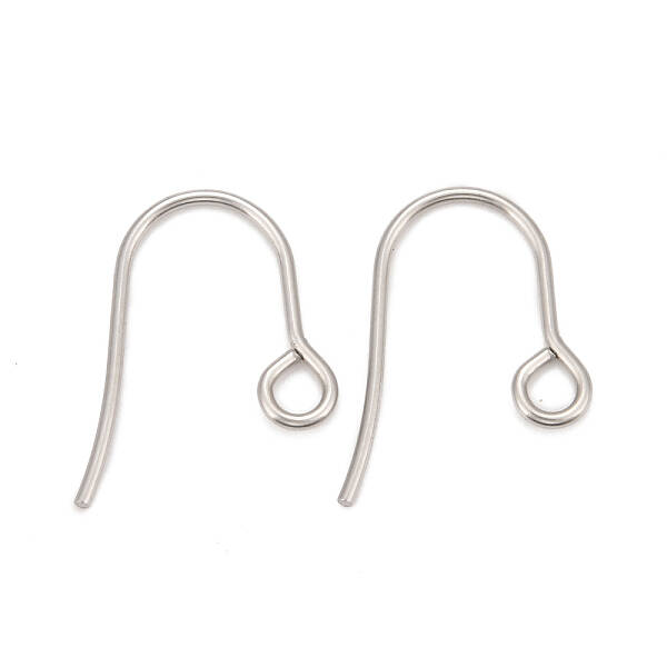 Tarnish Resistant 316 Surgical Stainless Steel Earring Hooks