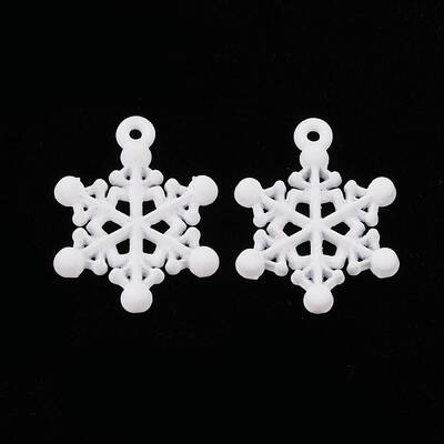 Spray Painted Alloy Pendants