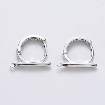 Brass Hoop Earrings Findings