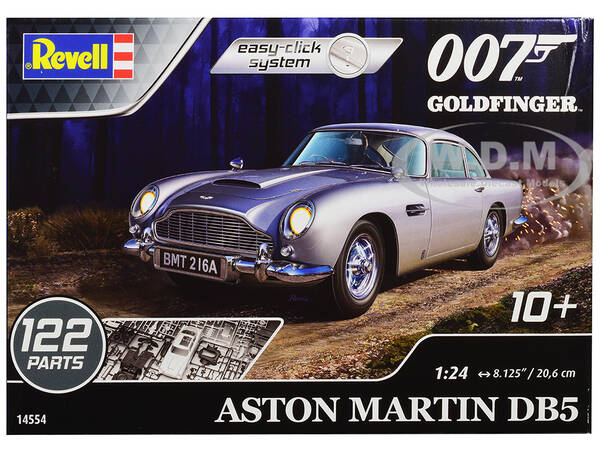 Level 2 Easy-Click Model Kit Aston Martin DB5 James Bond 007 \