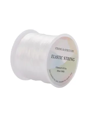 Simple Solid Color Elastic String, Basic DIY Jewelry Making Supplies for Women & Men, DIY Jewelry Making Supplies for Brac...