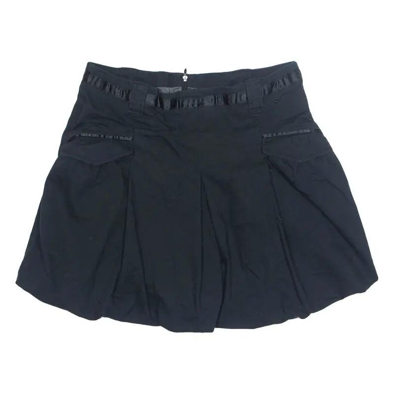 NIKE GOLF Womens Mini Skirt Black Short UK 12