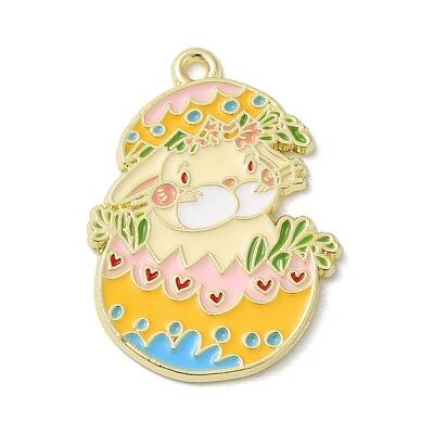 Easter Alloy Enamel Pendants